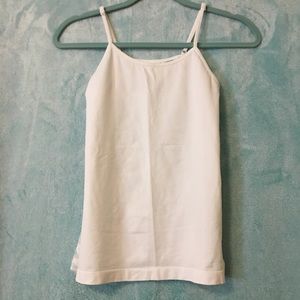 Stretchy White Lace Tank top adjustable straps